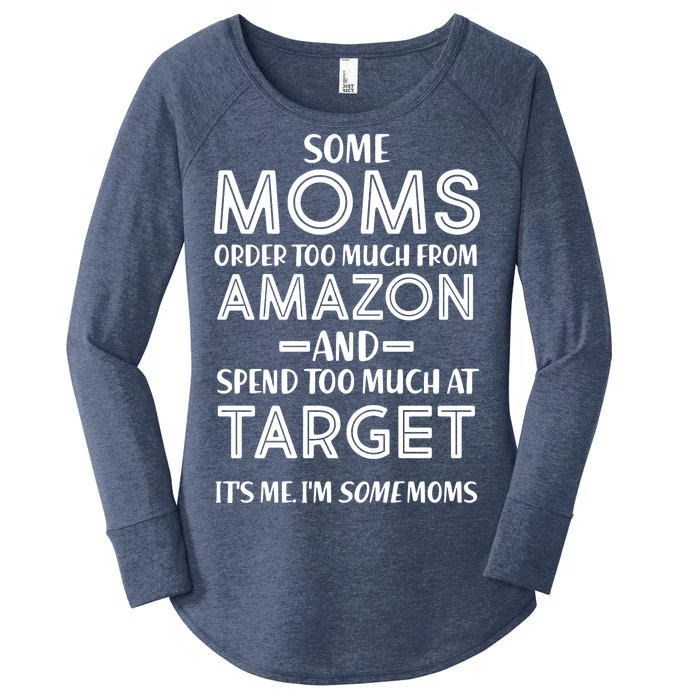 Funny Moms Shopping Problems Women's Perfect Tri Tunic Long Sleeve Shirt