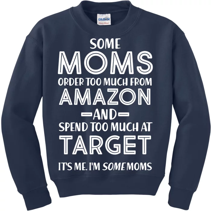 Funny Moms Shopping Problems Kids Sweatshirt