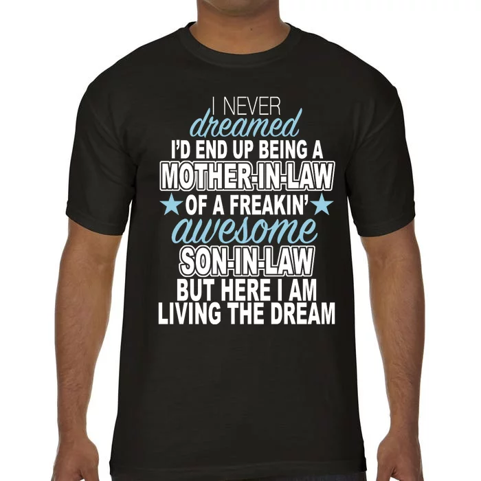 Funny Mother In law Awesome Son In Law Comfort Colors T-Shirt