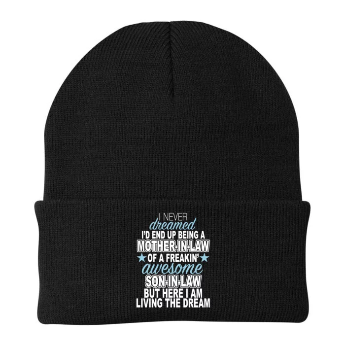 Funny Mother In law Awesome Son In Law Knit Cap Winter Beanie