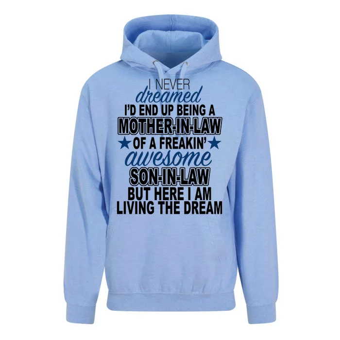 Funny Mother In law Awesome Son In Law Unisex Surf Hoodie