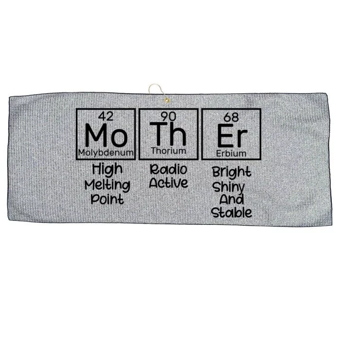 Funny Mother Periodic Table Large Microfiber Waffle Golf Towel