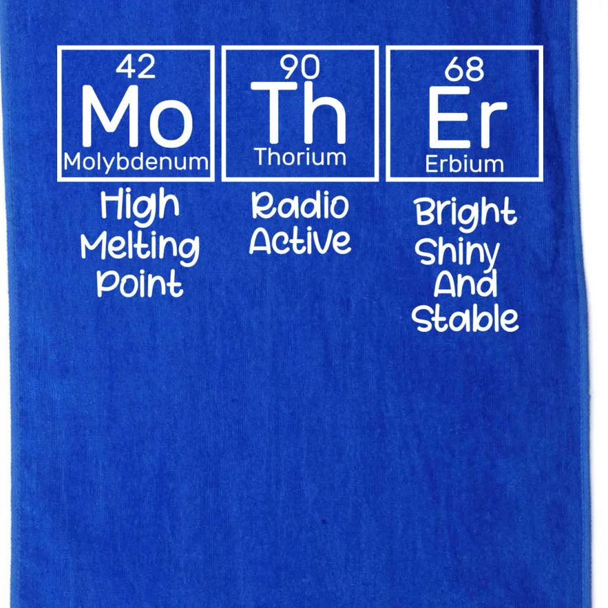 Funny Mother Periodic Table Platinum Collection Golf Towel