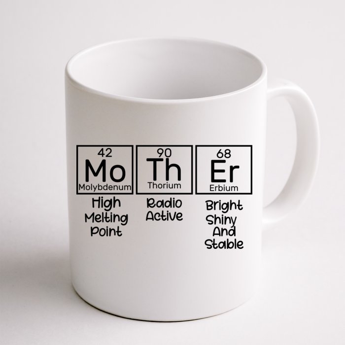 Funny Mother Periodic Table Front & Back Coffee Mug