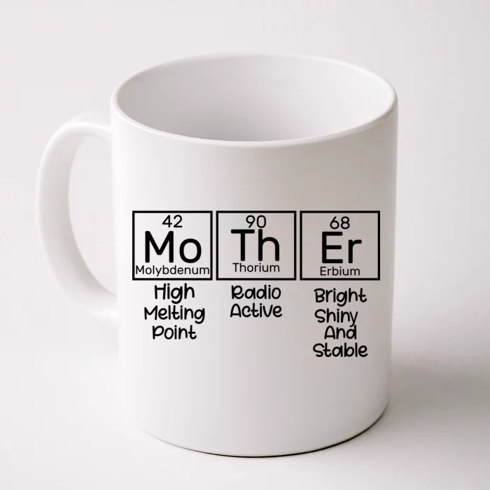 Funny Mother Periodic Table Front & Back Coffee Mug