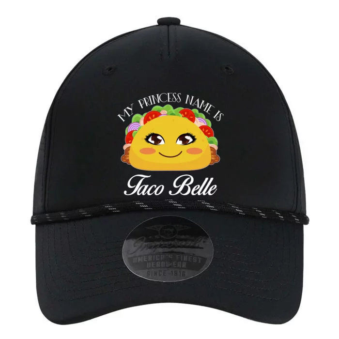 Funny My Princess Name is Taco Belle Performance The Dyno Cap