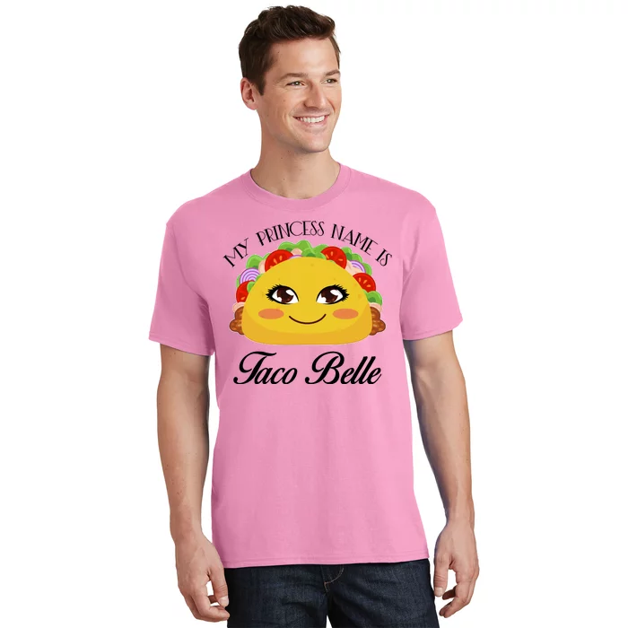 Funny My Princess Name is Taco Belle T-Shirt