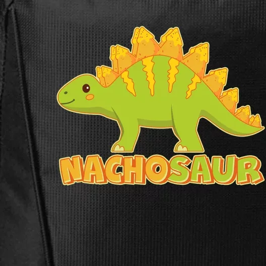 Funny Nachosaur Nacho Cheese Stegosaurus Dinosaur City Backpack