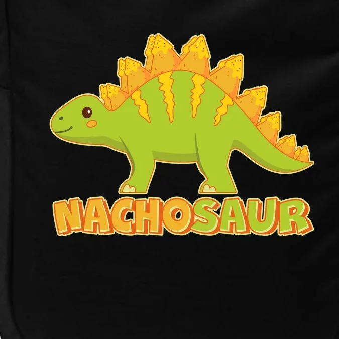 Funny Nachosaur Nacho Cheese Stegosaurus Dinosaur Impact Tech Backpack