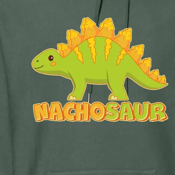 Funny Nachosaur Nacho Cheese Stegosaurus Dinosaur Premium Hoodie