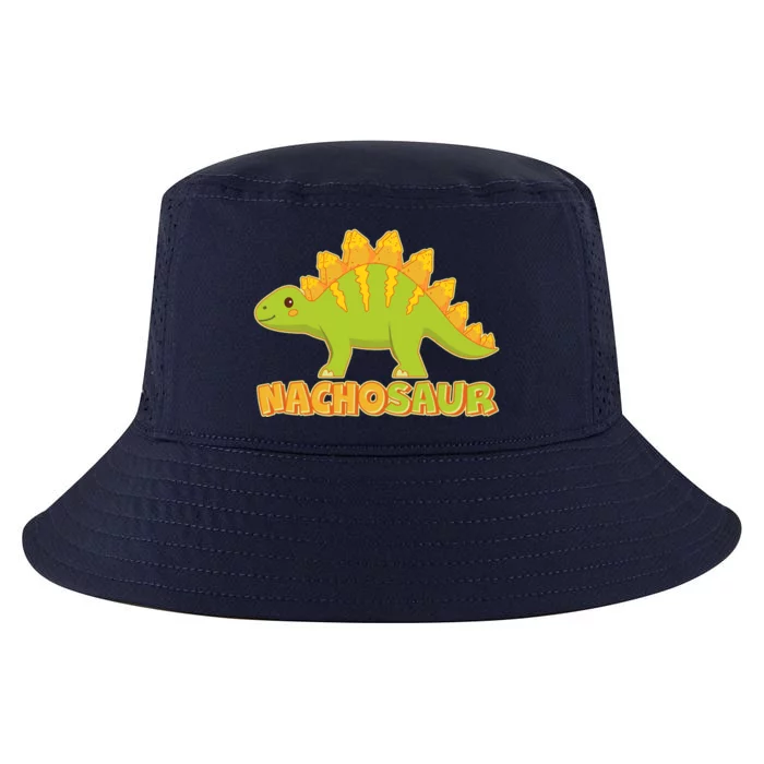 Funny Nachosaur Nacho Cheese Stegosaurus Dinosaur Cool Comfort Performance Bucket Hat