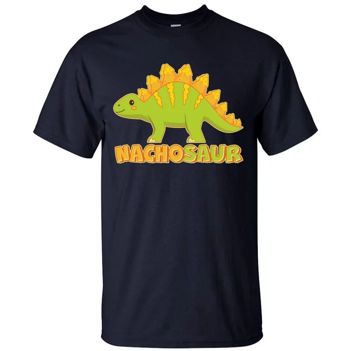 Funny Nachosaur Nacho Cheese Stegosaurus Dinosaur Tall T-Shirt