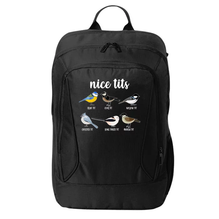 Funny Nice Tits Birds City Backpack