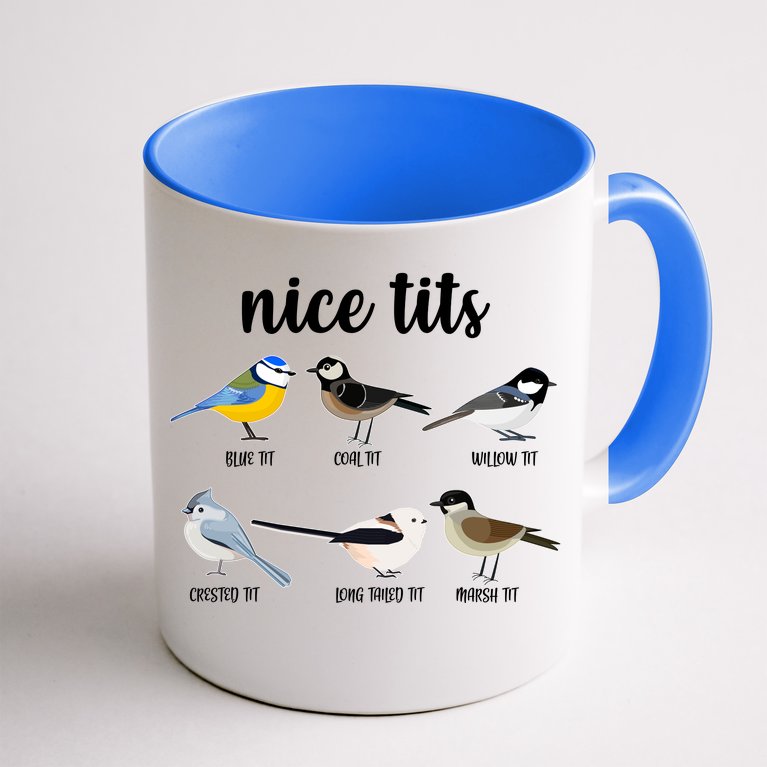 Funny Nice Tits Birds Coffee Mug