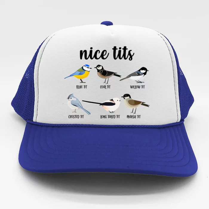Funny Nice Tits Birds Trucker Hat