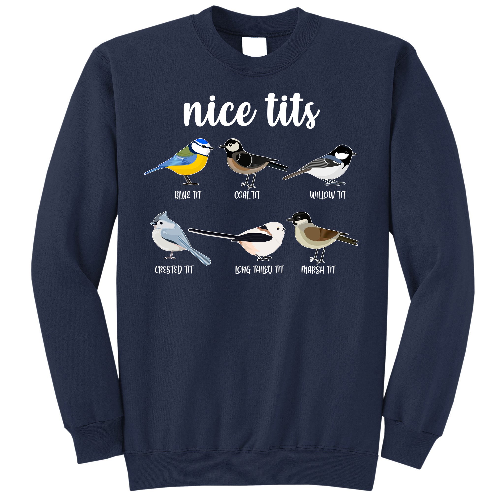 Funny Nice Tits Birds Sweatshirt | TeeShirtPalace