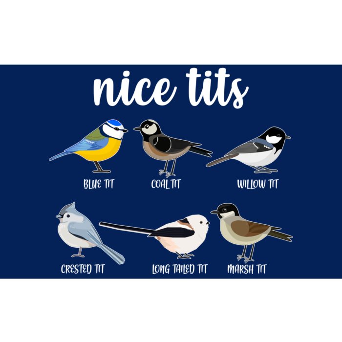 Funny Nice Tits Birds Bumper Sticker