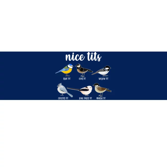 Funny Nice Tits Birds Bumper Sticker