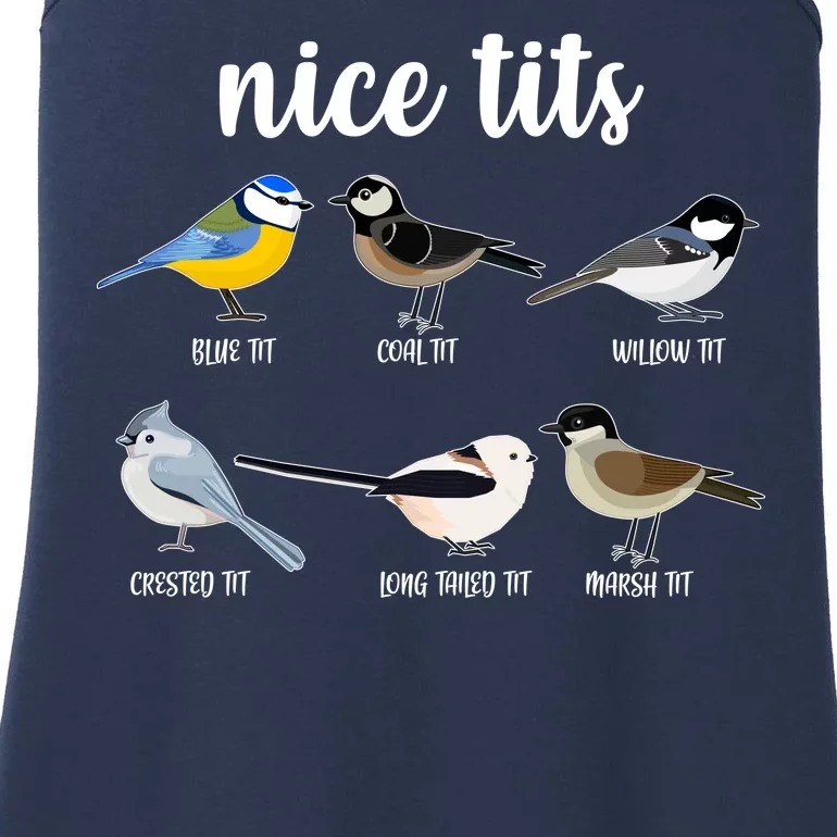 Funny Nice Tits Birds Ladies Essential Tank