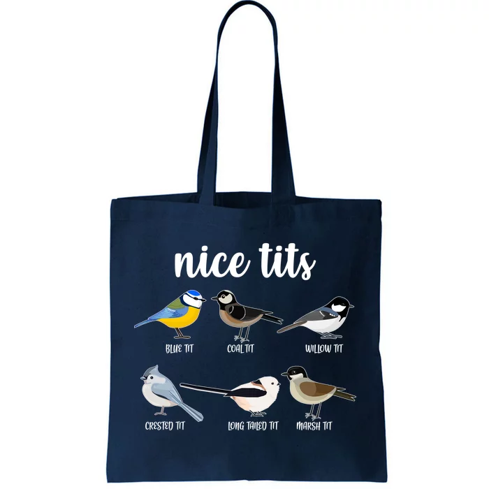 Funny Nice Tits Birds Tote Bag