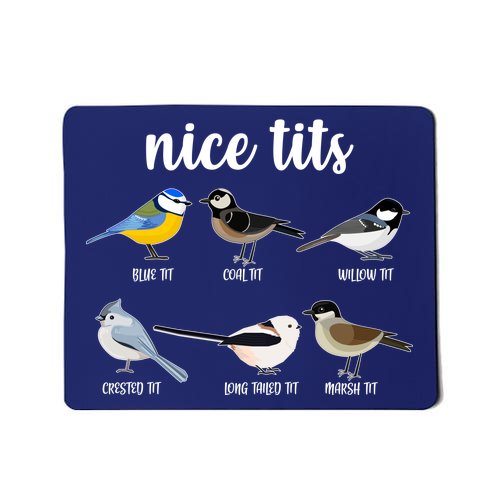 Funny Nice Tits Birds Mousepad