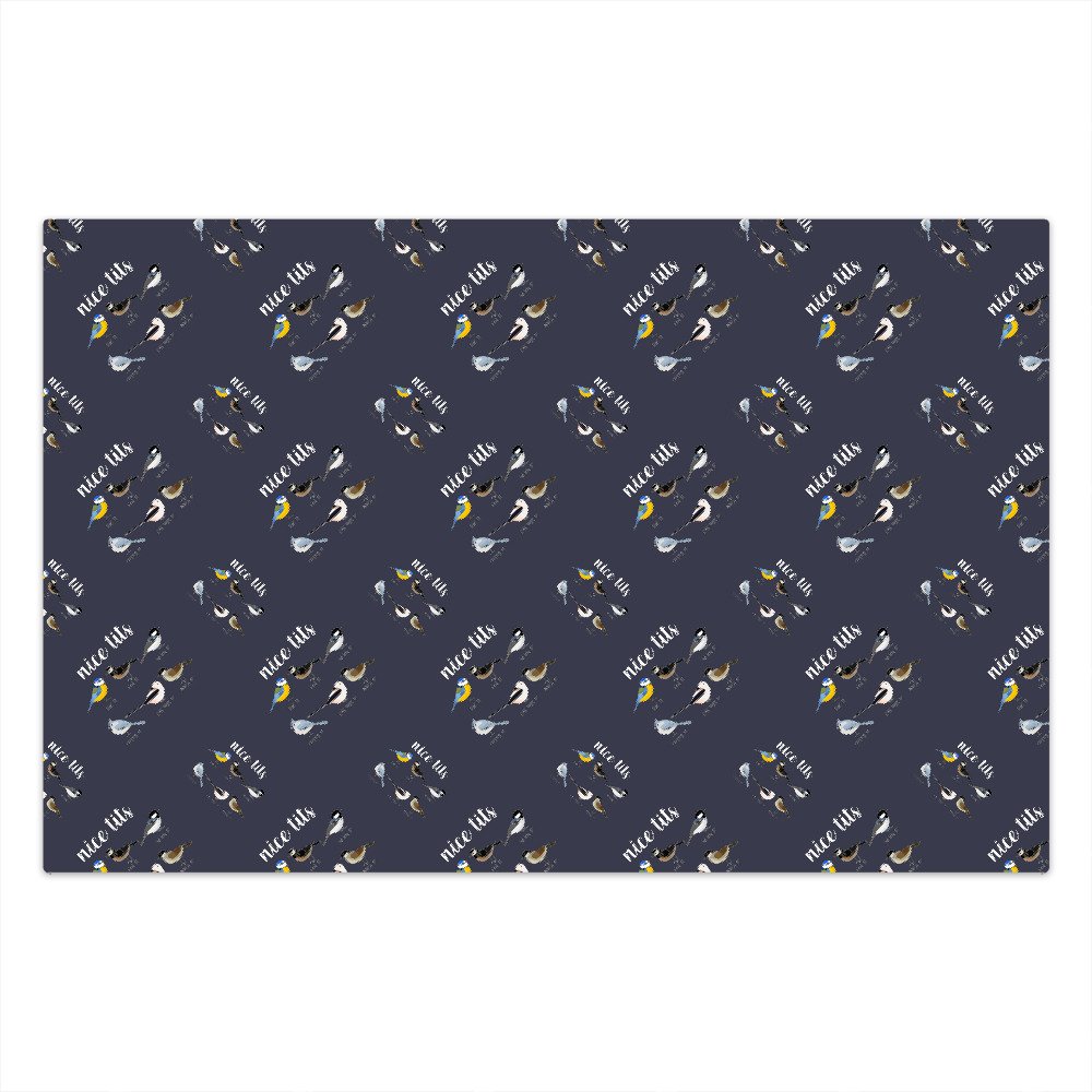 Funny Nice Tits Birds Wrapping Paper