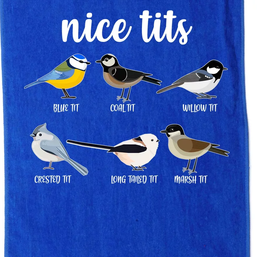 Funny Nice Tits Birds Platinum Collection Golf Towel