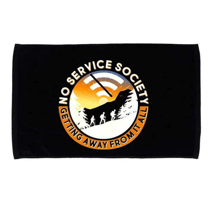 Funny No Service Society Microfiber Hand Towel