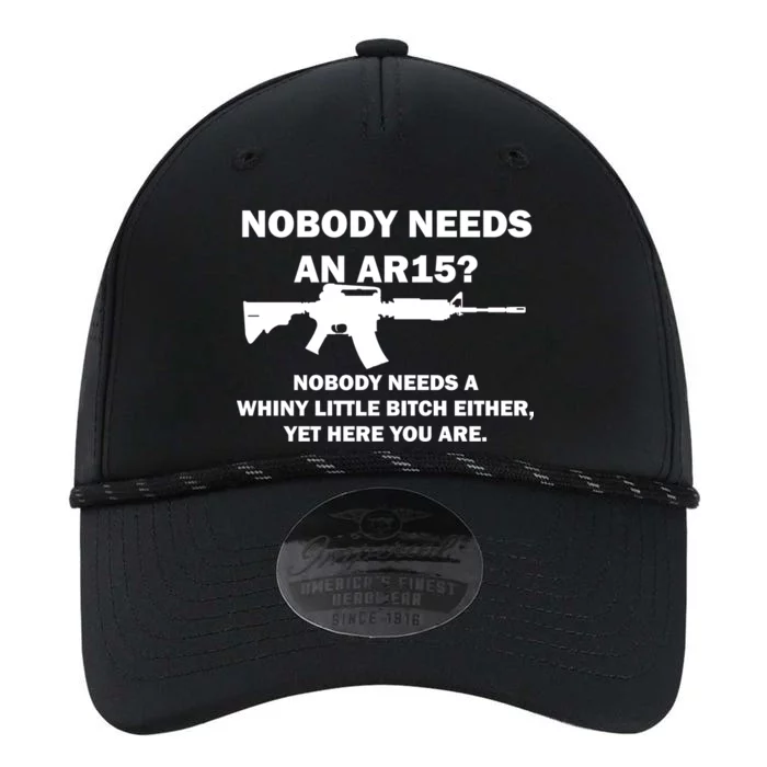 Funny Nobody Needs An AR15? Nobody Needs Whiny Little Performance The Dyno Cap