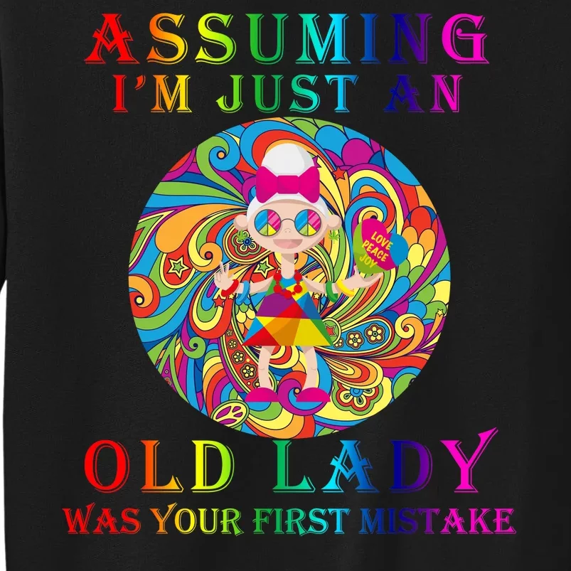 Funny Old Lady Sweatshirt