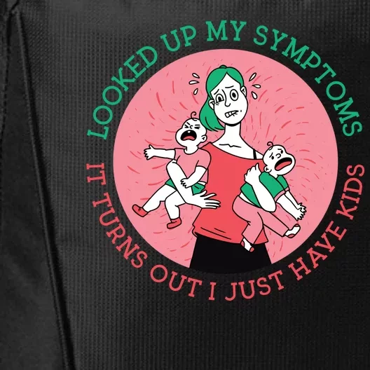 Funny Overwhelmed Mom City Backpack