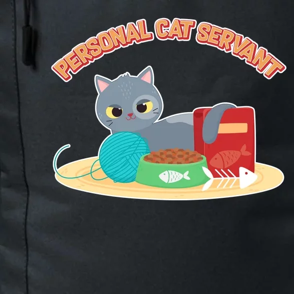 Funny Personal Cat Servant Daily Commute Backpack