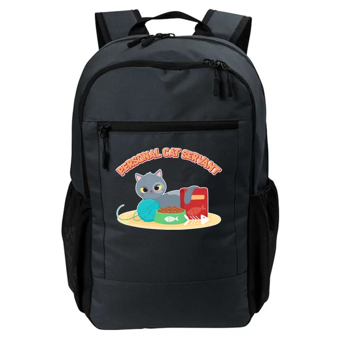 Funny Personal Cat Servant Daily Commute Backpack