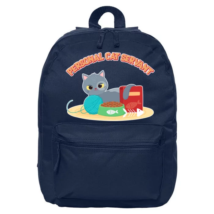 Funny Personal Cat Servant 16 in Basic Backpack