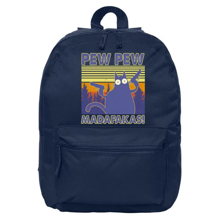 Funny Pew Pew Madafakas 16 in Basic Backpack