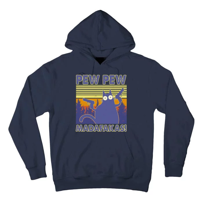 Funny Pew Pew Madafakas Tall Hoodie