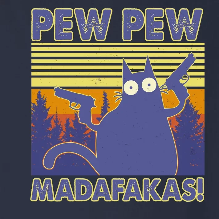 Funny Pew Pew Madafakas Toddler Long Sleeve Shirt