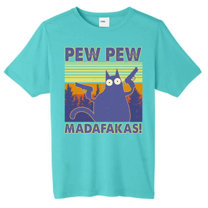 Funny Pew Pew Madafakas ChromaSoft Performance T-Shirt