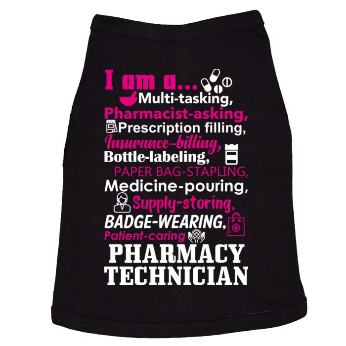 Funny Pharmacy Technician Doggie Tank