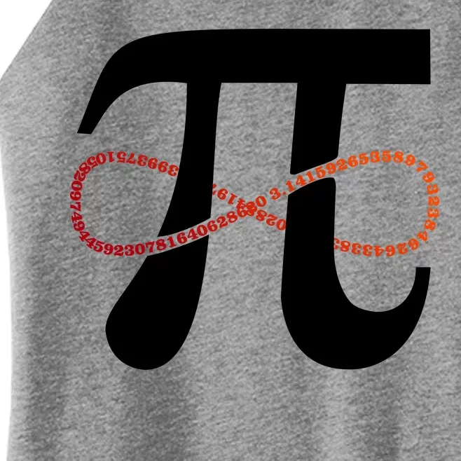 Funny Pi Infinity Numbers 3.14 Women’s Perfect Tri Rocker Tank