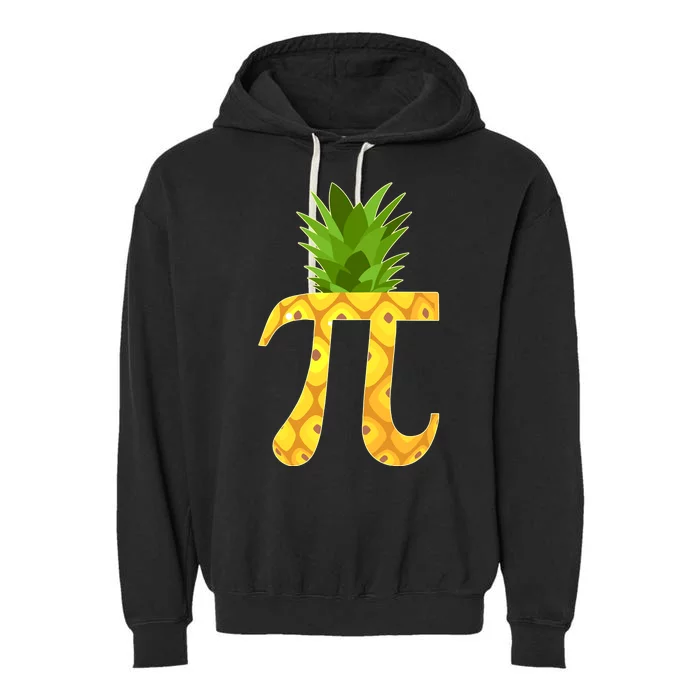 Funny PI-neapple PI 3.14 Day Garment-Dyed Fleece Hoodie