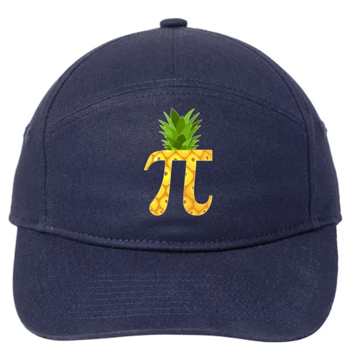 Funny PI-neapple PI 3.14 Day 7-Panel Snapback Hat