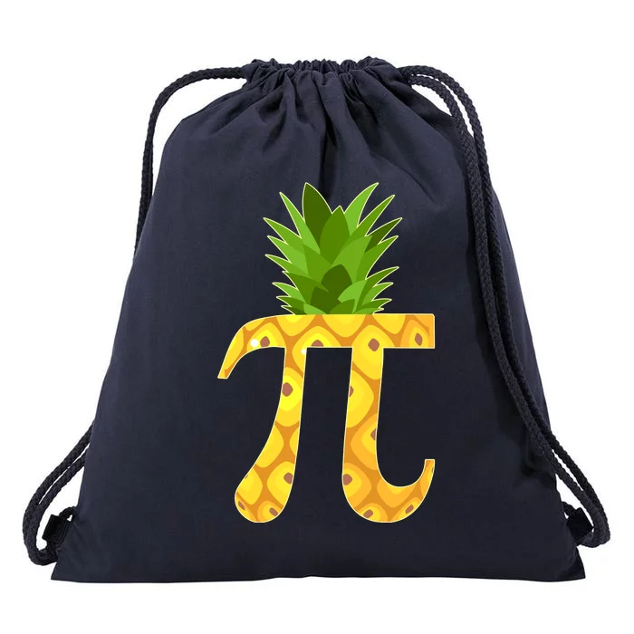 Funny PI-neapple PI 3.14 Day Drawstring Bag