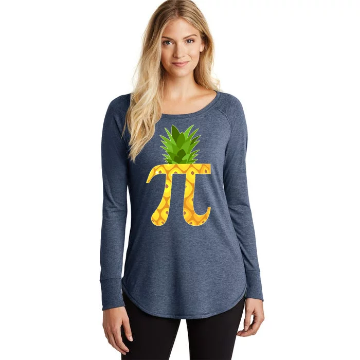 Funny PI-neapple PI 3.14 Day Women's Perfect Tri Tunic Long Sleeve Shirt