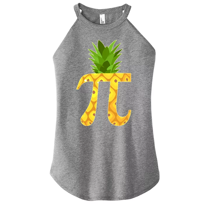 Funny PI-neapple PI 3.14 Day Women’s Perfect Tri Rocker Tank