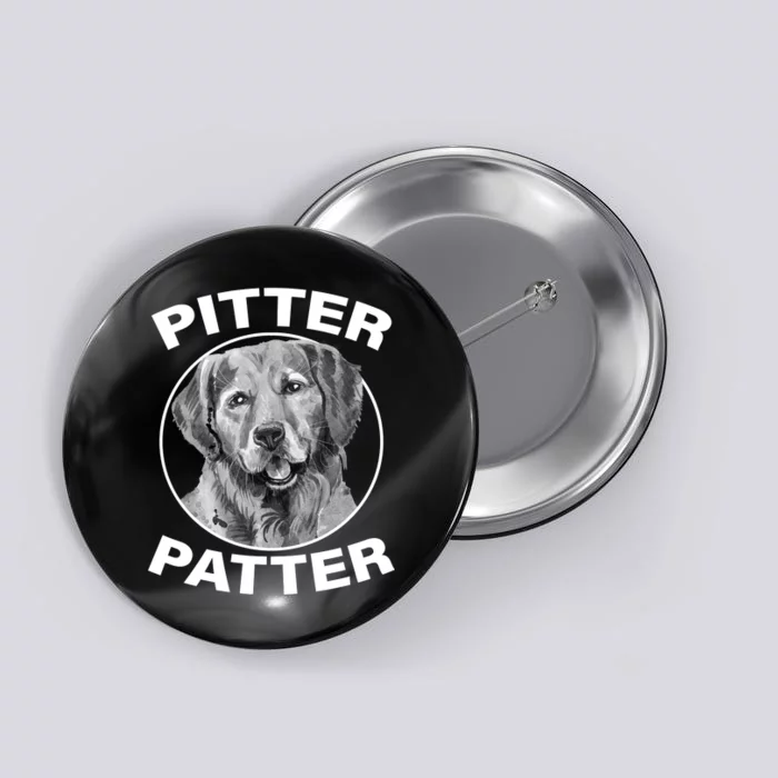 Funny Pitter-Patter Arch Button