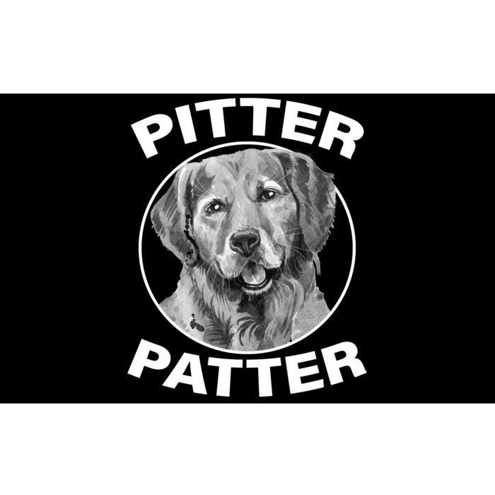 Funny Pitter-Patter Arch Bumper Sticker