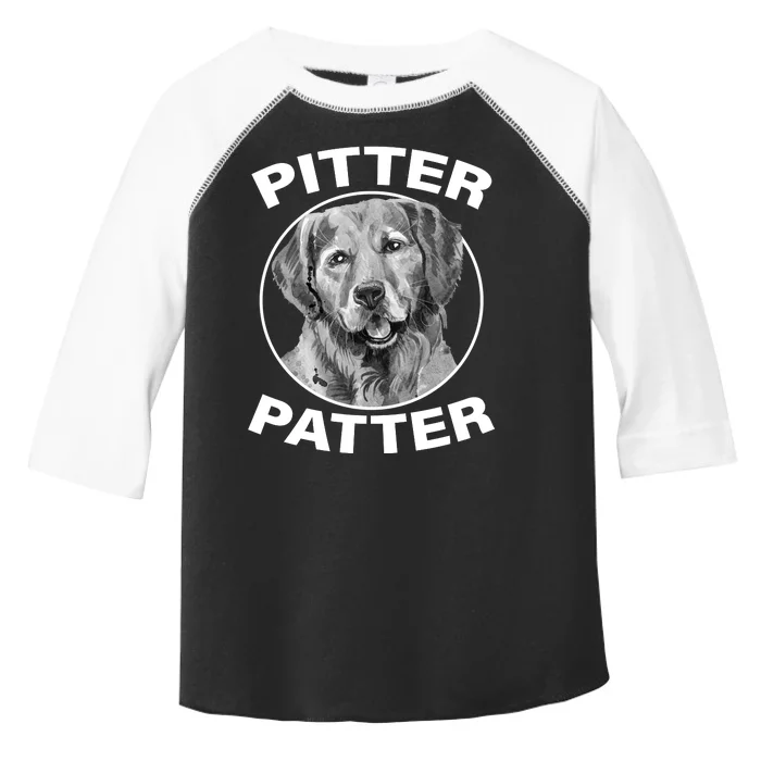 Funny Pitter-Patter Arch Toddler Fine Jersey T-Shirt