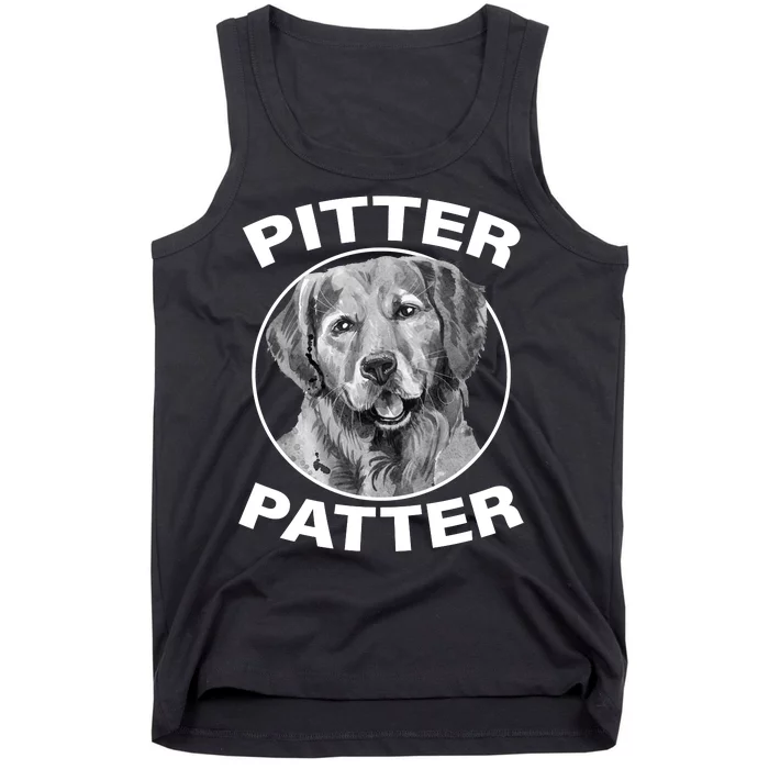 Funny Pitter-Patter Arch Tank Top