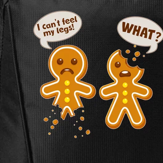 Funny Poor Gingerbread Christmas Cookies City Backpack